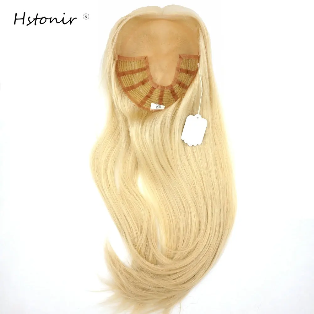

Hstonir Womens Closure Hair Ladies Toupee Lace Hair System Chinese Culticle Remy Hair Straight Invisible Prosthesis Toupee TP02