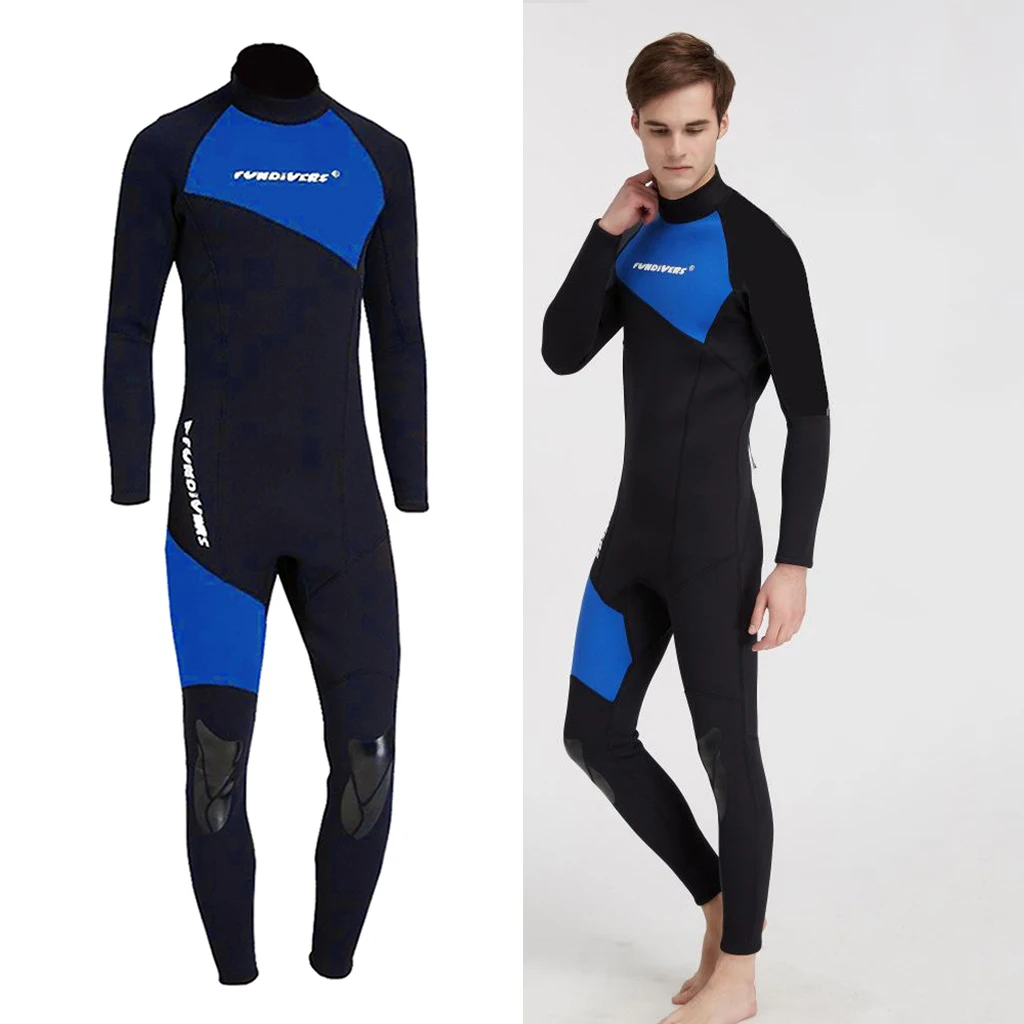 3mm Neoprene Long Sleeve Back Zip Diving Snorkeling Surfing Full Body Wetsuits Snorkeling Scuba One Piece Swimsuit Wet Suits 3mm Neoprene Long Sleeve Back Zip Diving Snorkeling Surfing Full Body Wetsuits Snorkeling Scuba One Piece Swimsuit Wet Suits