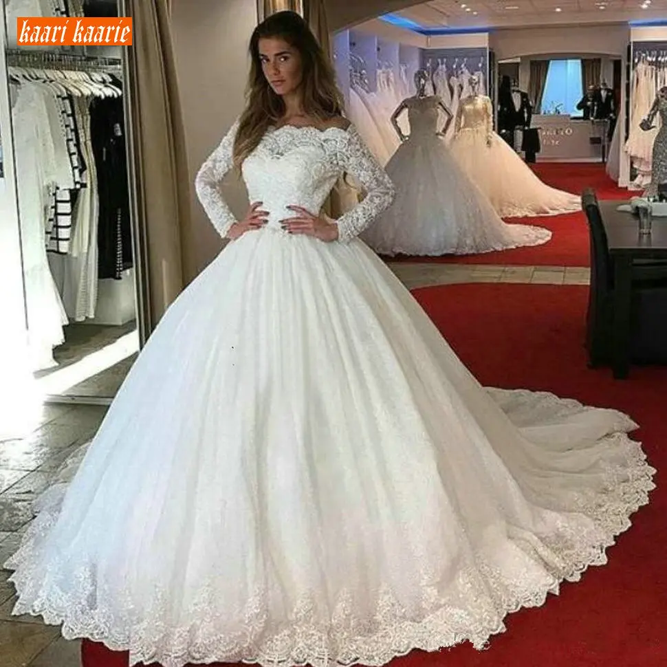 Boat Neck Wedding Dresses 