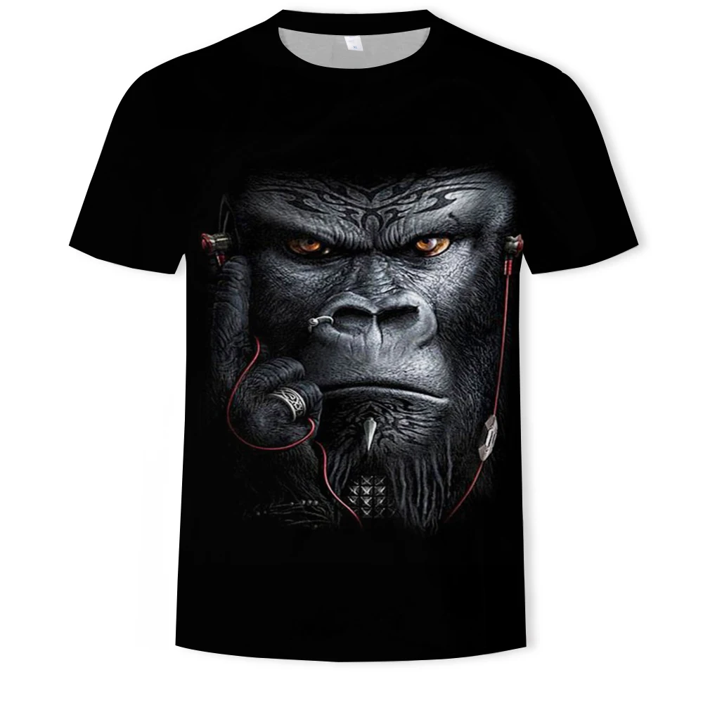 Summer Fashion New Men's Dragon Ball T-shirt Cartoon Monkey King Character 3d Printed Children's Casual Short Sleeve Shirt