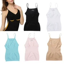 Женская послеродовой, поясной жилет для тренировок, майка для похудения, сексуальная, v-образный вырез, компрессионная, корректирующая одежда, бесшовная, беспроводная, Утягивающая майка