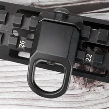 Тактический Быстрый отсоединение RSA GBB Пряжка винтовка Слинг поворотный крюк Крепление Адаптер для 20 мм Picatinny Weaver Rail Охота