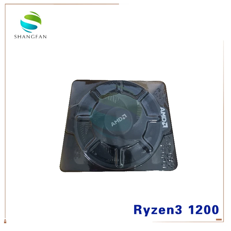 Процессор AMD Ryzen R3 1200, четырехъядерный процессор, разъем AM4, 3,1 ГГц, 10 МБ, TDP, 65 Вт, кэш, 14 нм, DDR4, настольный компьютер, YD1200BBM4KAE, с вентилятором охлаждения