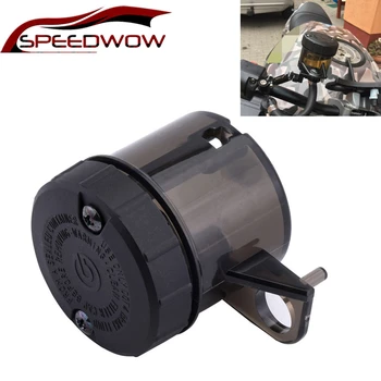 

SPEEDWOW Motorcycle Oil Cup Front Brake Clutch Fluid Bottle Reservoir Cruiser Chopper Oil Reservoir Tank Cup Liquid Bottle