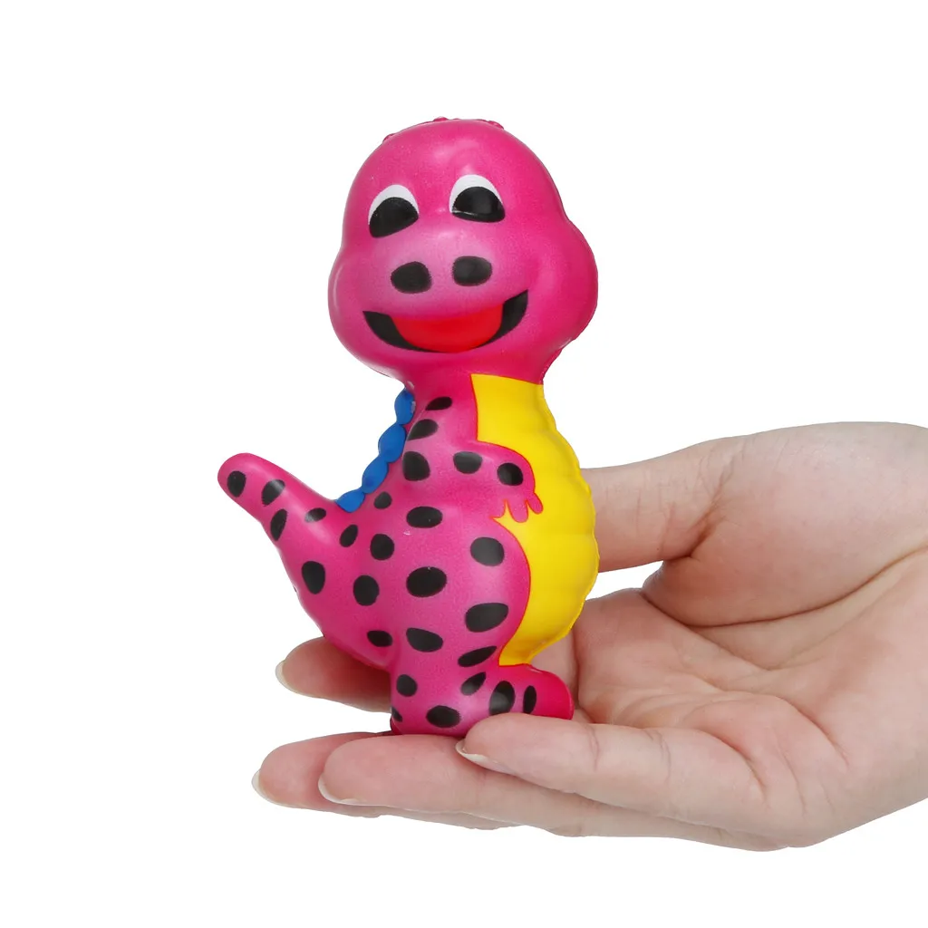 Kawaii мультфильм Динозавр медленно поднимающийся крем Ароматические игрушки для снятия стресса