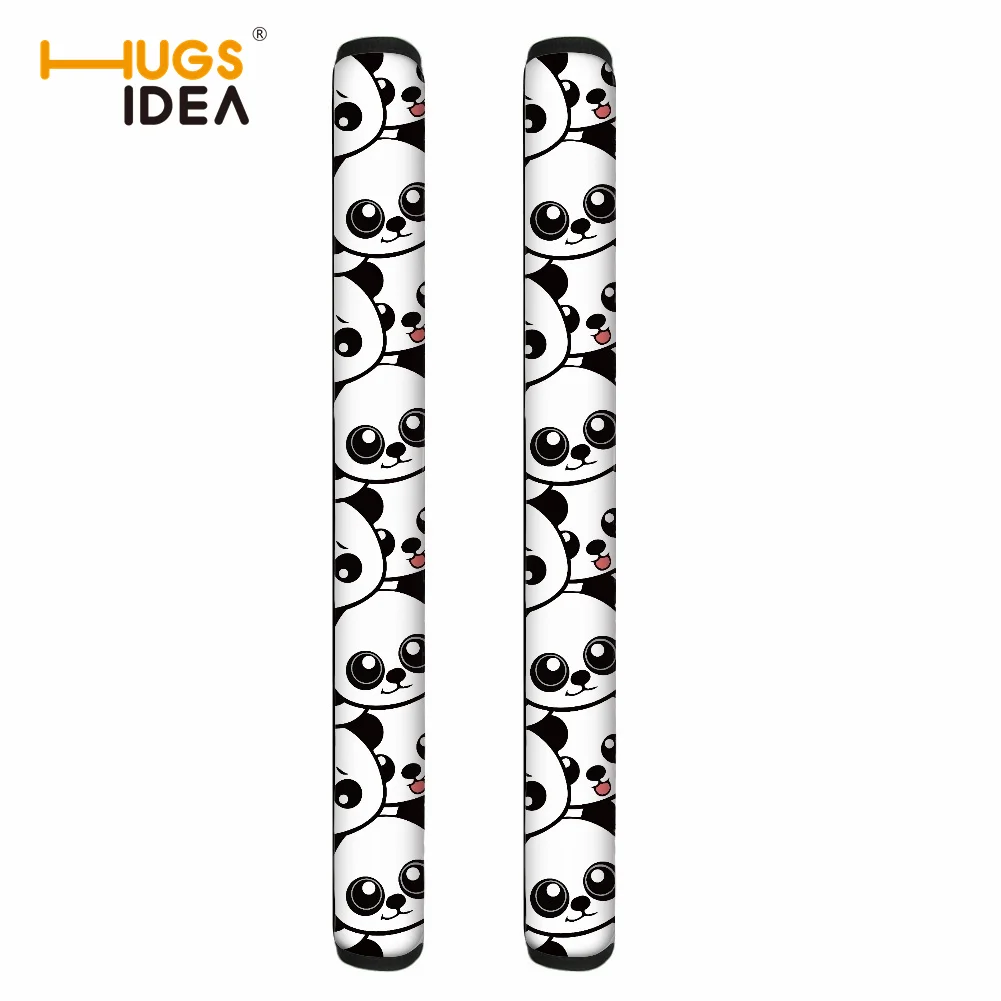HUGSIDEA Anti-dust Refrigerator Handle Cover Cute Panda Print Po