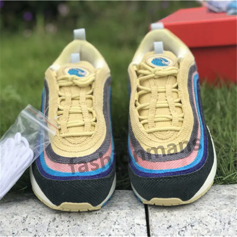 Zapatillas para correr Sean Wotherspoon 97 para hombre, zapatillas deportivas blancas negras hombre o mujer Deportes y entretenimiento