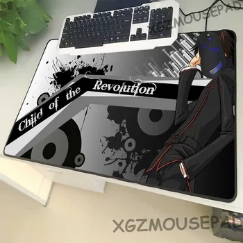 

XGZ Cartoon Large Size Gaming Mouse Pad Lock Edge Anime Prince Revenge Computer Table Mat Rubber Material Non-slip 900x400mm