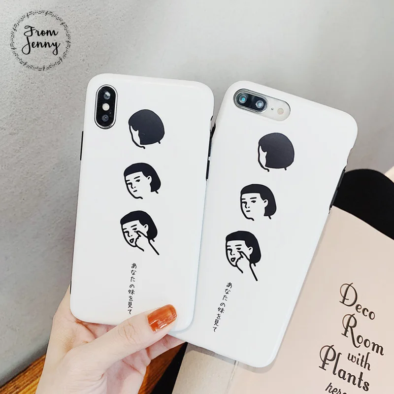 From Jenny девушка с короткими волосами для iPhone x xr xs max 6 6s 7 8 плюс холодный и простая