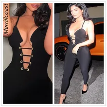 

Black Jumpsuit Overalls One Piece Outfit Women Bodysuit Ropa Mujer Roupas Femininas Playsuit Combinaison Femme Sexy Romper 2022