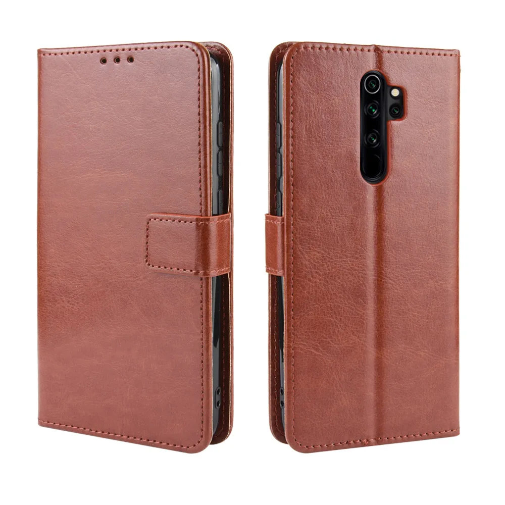 Чехол для Xiaomi Redmi Note 8 Pro Роскошный кожаный флип кошелек чехол телефона Xiomi Red mi Note8