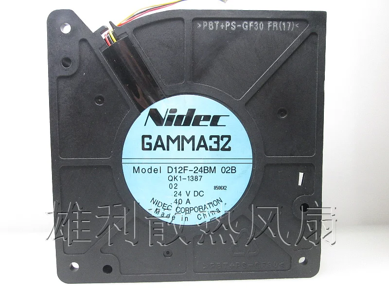 

Free Delivery. Original D12F-24BM 02B 12032 24V 0.40A 12CM Turbo Blower Fan
