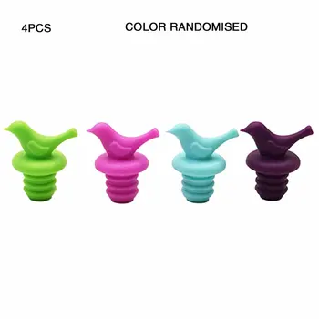 

Birds Silicone Wine Bottle Stopper Creative Wine Bottle Stopper Environmental Health Non-toxic Wine Stopper