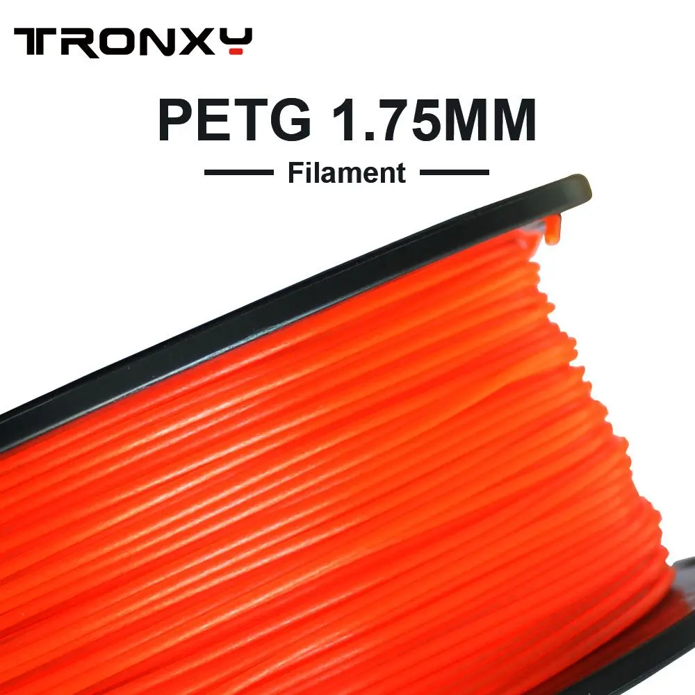 PETG 3D-принтеры нити 1,75 мм Диаметр допуск+/-0,05 мм 1 кг(2.2lbs) шпуля 1,75 мм ПЭТГ для 3D-принтеры Transpare