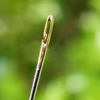 

12 Pcs Large Needle-eye Sewing Automatic Threading Embroidery Side Blind Needle Side Hanging Needle