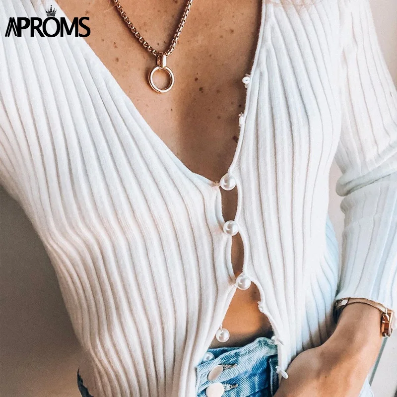 Aproms, яркие цвета, вязаные кардиганы для женщин, v-образный вырез, длинный рукав, пуговицы, свитера, Осень-зима, уличная одежда, джемпер, пуловер