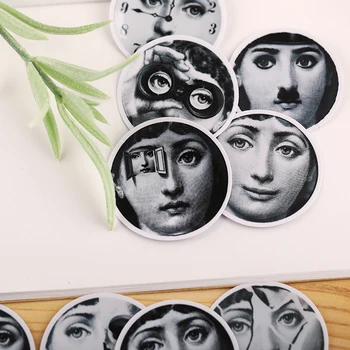 

22PCS vintage Avatar Lable Stickers Crafts And Scrapbooking Decorative Sticker DIY Lovely Stationery