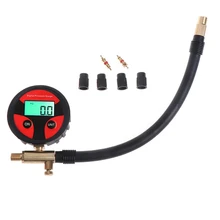 Цифровой датчик давления воздуха в шинах, манометр с ЖК-дисплеем для автомобилей, грузовиков, мотоциклов