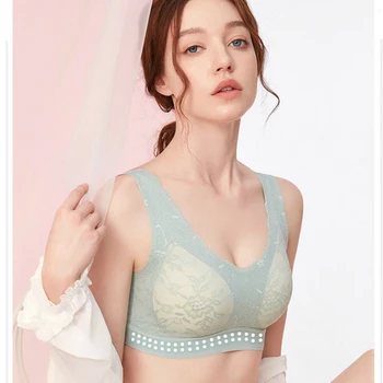 

Bras For Women Push Up Lingerie Seamless Bra Cotton Brassiere Comfortable Sexy Woman Bralette Intimates Female Underwear