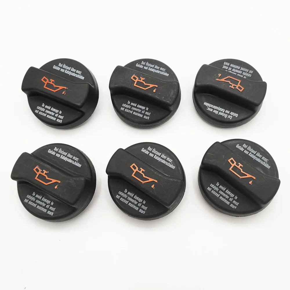 

6Pcs Air Oil Separator Engine Oil Filler Cap Fuel Filler Tank Cover For Golf Car Accessories