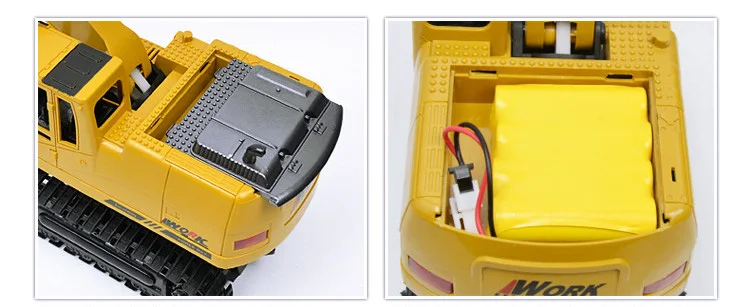 Rc сплав инженерный автомобиль игрушка для мальчика гидравлический гусеничный экскаватор Дистанционное управление грузовик модель машины на радио 10CH