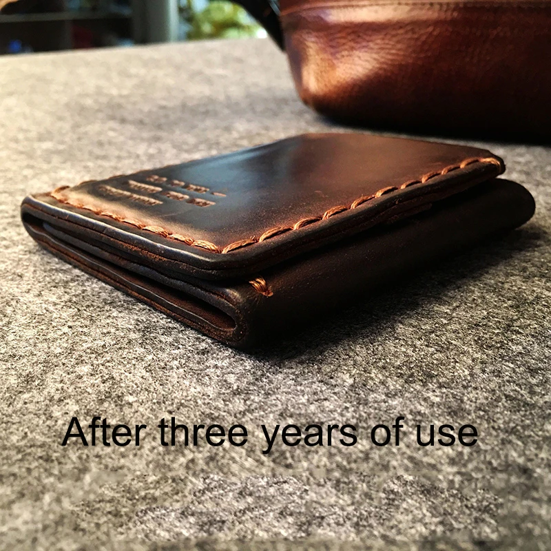 Mens Leather Trifold Wallets