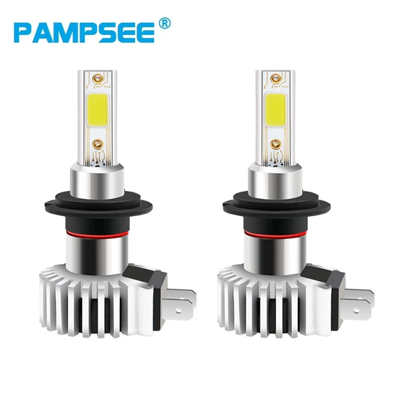 2 шт. h7 led hb4 h4 автомобильный головной светильник h11 h1 9006 9005 hb3 светодиодный фонарь