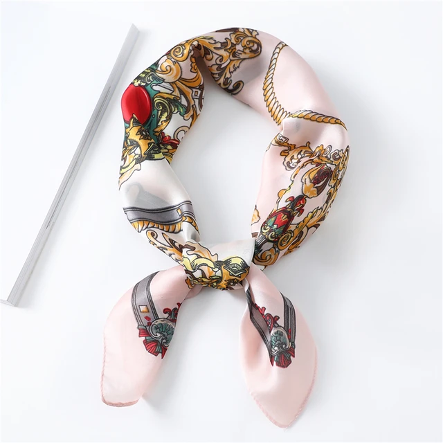 Designer silk neck scarf Clearance