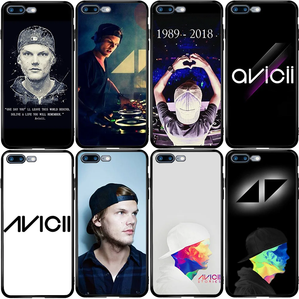 Чехол для Xiaomi Redmi Note 8T 10T 9S 9A 8A A3 A2 A1 Pro Lite Black Shark Mix Max Avicii DJ | Мобильные телефоны и