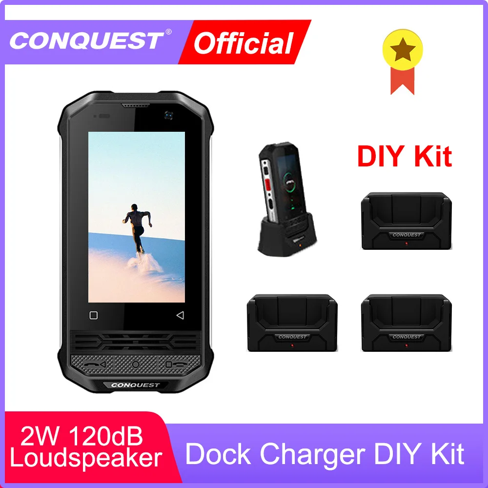 Смартфон CONQUEST F2 влагозащищенный IP68 Android NFC | Мобильные телефоны и аксессуары