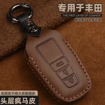 Crazy Horse Custodia In Pelle Chiave Dell'automobile Per Toyota Prius CHR C-HR Camry 2017 2018 2019 Remote Protegge La Copertura del Sacchetto del Keychain accessorio Auto 4 Crazy Horse Custodia In Pelle Chiave Dell'automobile Per Toyota Prius CHR C-HR Camry 2017 2018 2019 Remote Protegge La Copertura del Sacchetto del Keychain accessorio Auto - Crazy Horse Custodia In Pelle Chiave Dell automobile Per Toyota Prius CHR C HR Camry