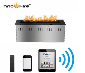 

hot sale 18 inches 18 inch wifi real fire automatic intelligent smart ethanol bio kamin