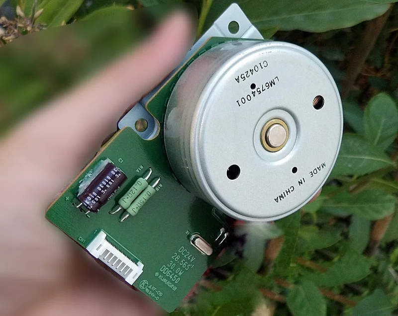 Sanyo precision DC 24 В 30 Вт внешний ротор DC бесщеточный двигатель DIY Генератор