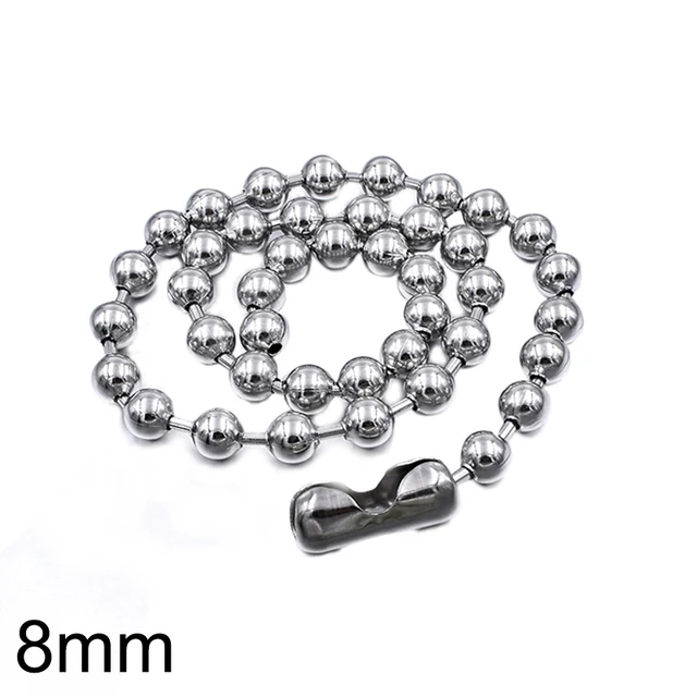 8MM ball necklace