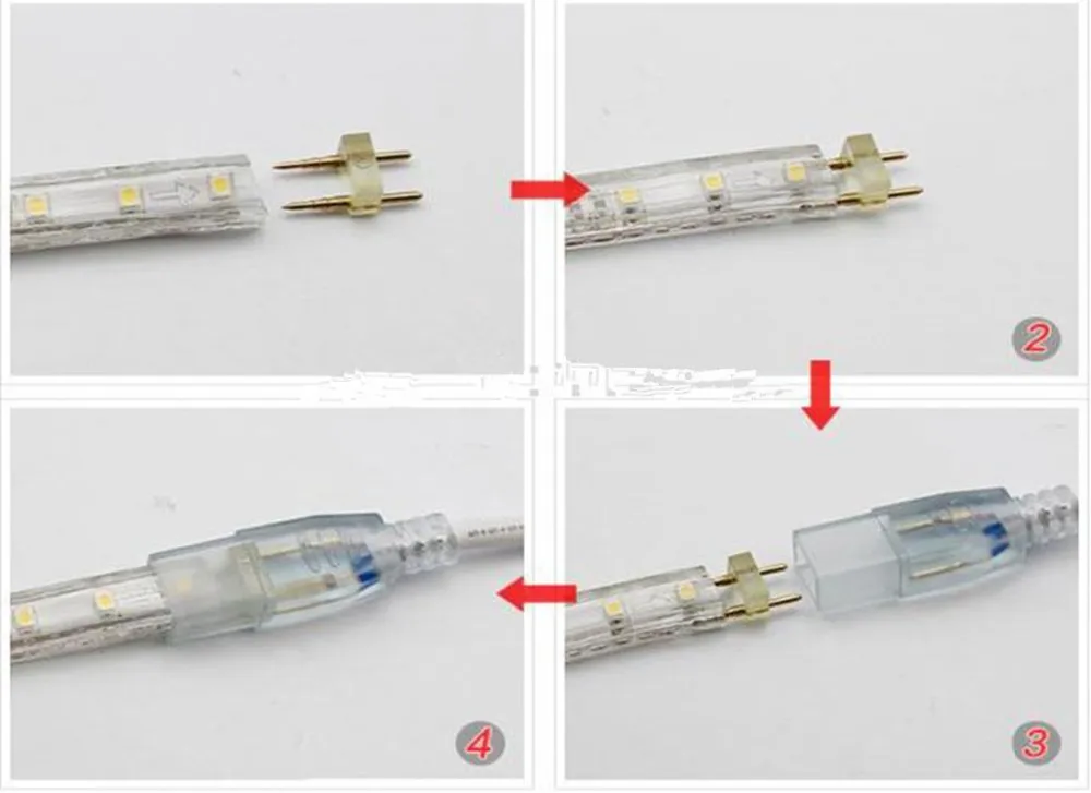 AC220V Светодиодная лента светильник 3014 120led/m Водонепроницаемая IP65 Светодиодная лента с блоком питания 1m3m5m50m100m светодиодная лента веревка сине-Белая светодиодная лампа