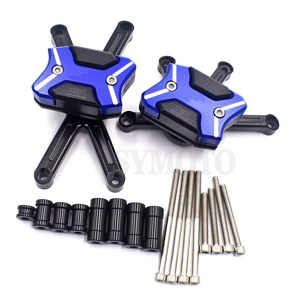 Для Suzuki GSXR600 GSXR750 GSX600R GSX750R GSXR 600 750 K6 K8 2006- Мотоцикл CNC краш-накладка Рамка слайдер защита от падения
