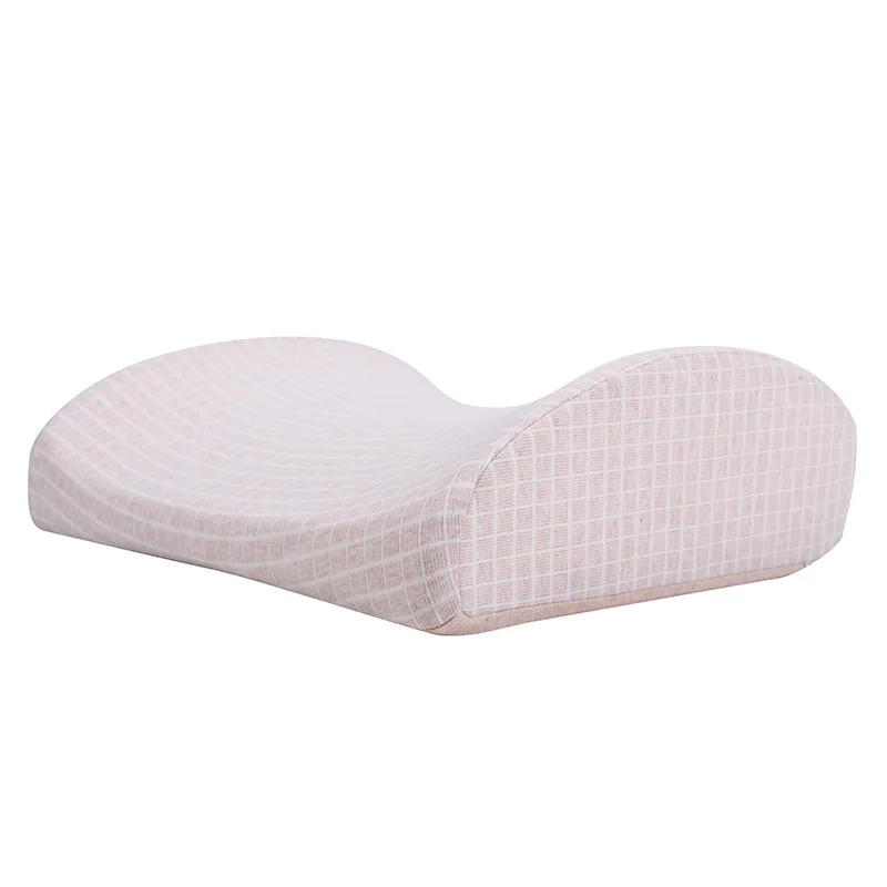 Memory Cotton Cushion Pure Cotton Japanese Plaid Vehicle Waist Pillow Car Waist Lean Neck Pillow Car Pillow Car Seat Pillow - Цвет: 2