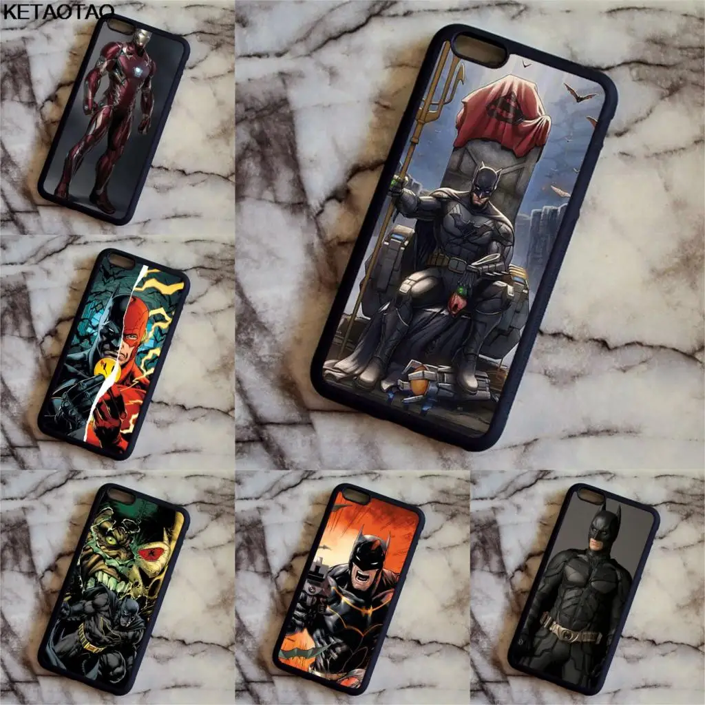 KETAOTAO Дэдпул Marvel DC Comic Movie супергерой чехол для телефона s для iPhone 4S 5C 5S 6S 7 8 SE Plus X Чехол Мягкий ТПУ резиновый силиконовый