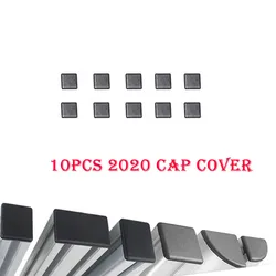 10PCS Nylon Aluminum Profile End Cap Cover Plate For CNC 3D Printer Parts European standard 2020 Aluminum Profile Black