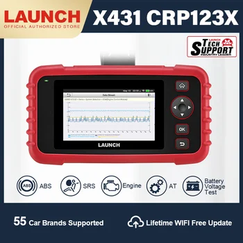 

Launch X431 CRP123X OBD2 Scanner Diagnostic Scan Tool Automotive Diagnostic Scanner Auto Code Reader ENG ABS SRS AT WIFI Update
