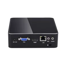 Intel Core i5 5200U вентилятор двухъядерный мини ПК Windows 10 неттоп 4K HTPC тонкий клиент настольный компьютер NUC HDMI VGA WiFi Bluetooth