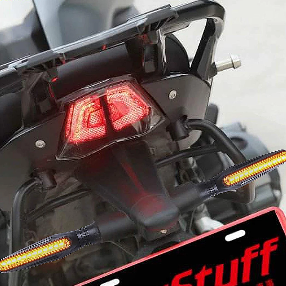 4 шт. 12 в янтарный светодиодный мотоциклетный указатель поворота мигалка для Kawasaki ninja 650 250 Z400 Z125 Z900RS Z800 ZX-14R
