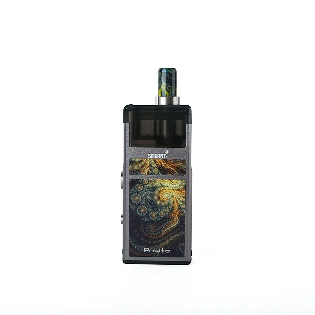 Оригинальный вейп набор Smoant Pasito испаритель с катушкой MTL и DTL RBA 3 мл картриджем