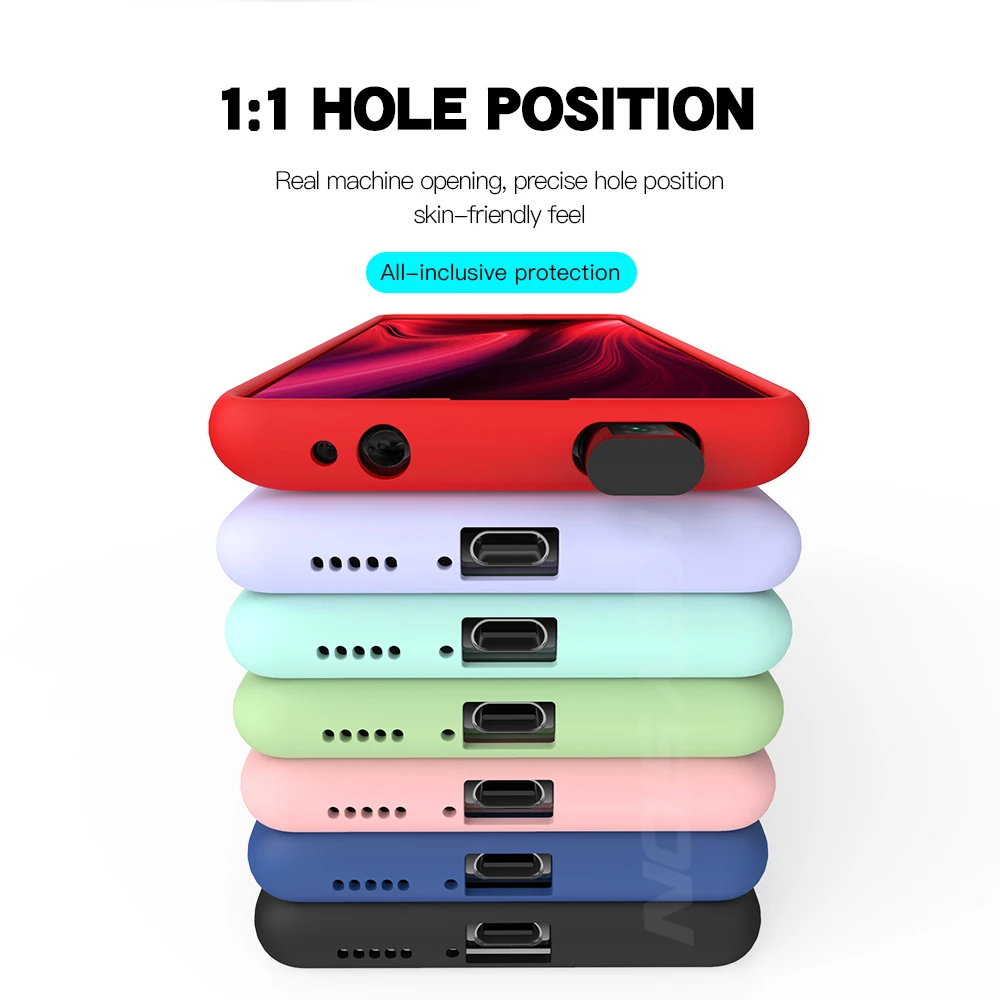Силиконовый чехол KEYSION для Xiaomi Mi 9T Pro 9 SE A2 A3 противоударный задней панели телефона
