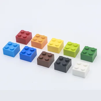 

100g/lot! 2*2 High Bricks 6 Particles Bulk Complement Small Blocks Classic Building Blocks Compatible Toys