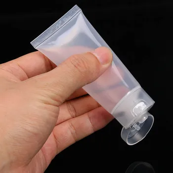 

15g/30g Travel Empty Cosmetic Cream Tube Plastic Refillable Lotion Shampoo Emulsion Containers Refillable Bottles Containers