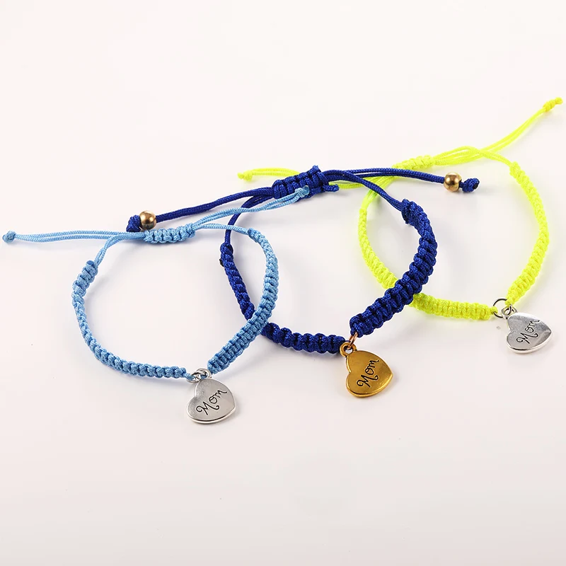 Браслеты цепочки в китайском стиле с надписью мама|gift for mother|charm braceletbracelet jewelry |