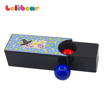 

Box Turning The Red Ball Into The Blue Ball（Random Color） Magic Tricks Close Up Magia Mystery Box Magie Gimmick Prop Toy for Kid