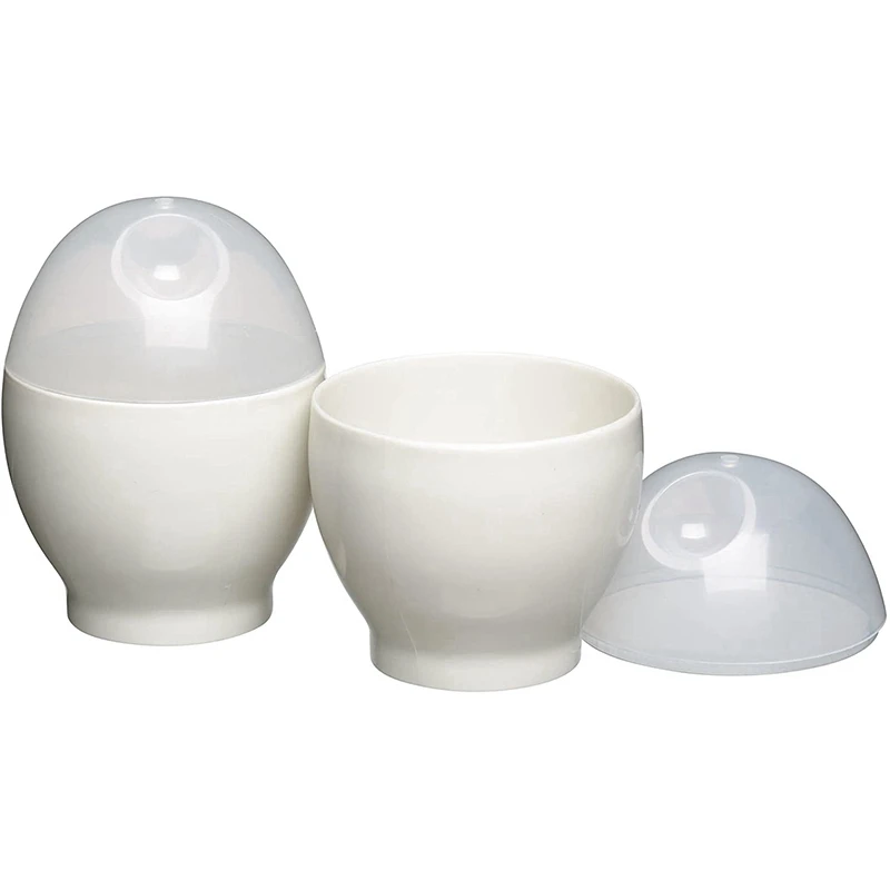 Mini Cute Steamed Egg Cup for Microwave Oven Convenient and Nutritious Breakfast Boiled 2 Pieces | Дом и сад