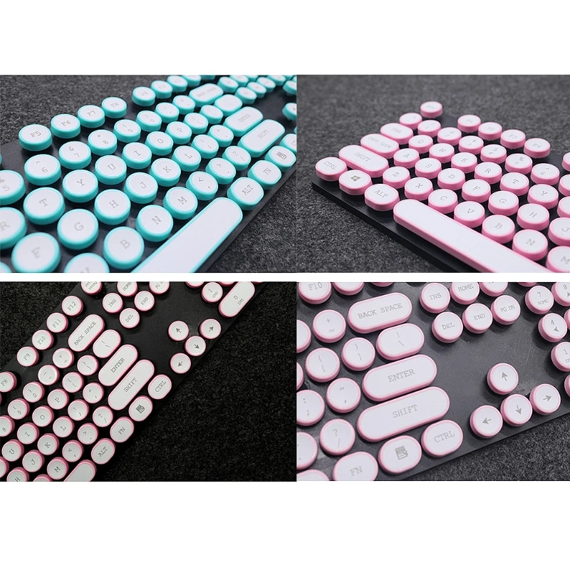 DIY Keycap Ретро СТИМ панк машинка механическая клавиатура Keycap 108 клавиш